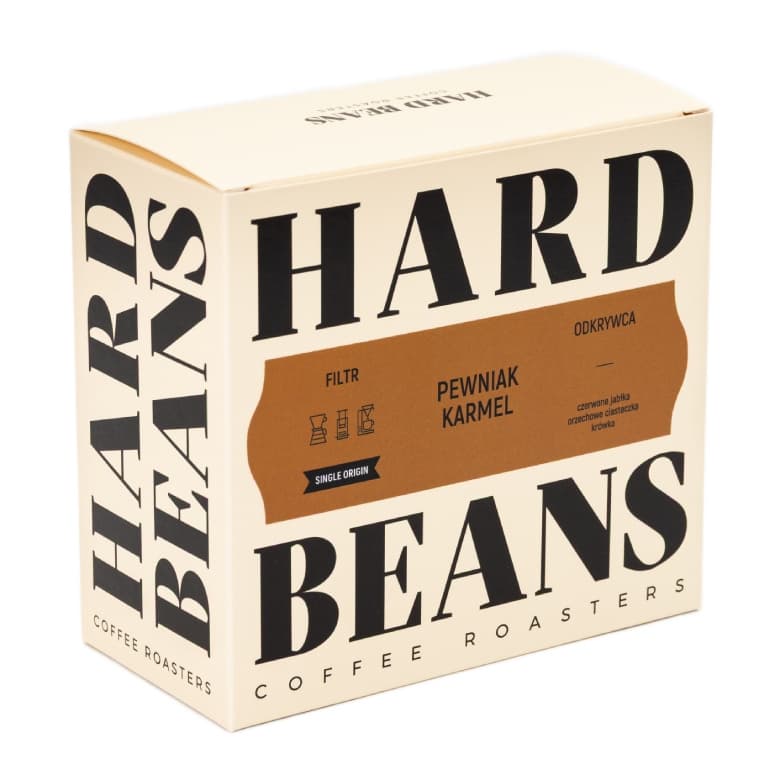 Pewniak Karmel Filtr od Hard Beans (light) · Brazylia